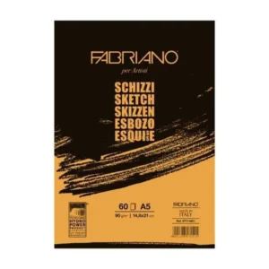 Schizzi, blok za skiciranje,  A5, 90g, 60 lista