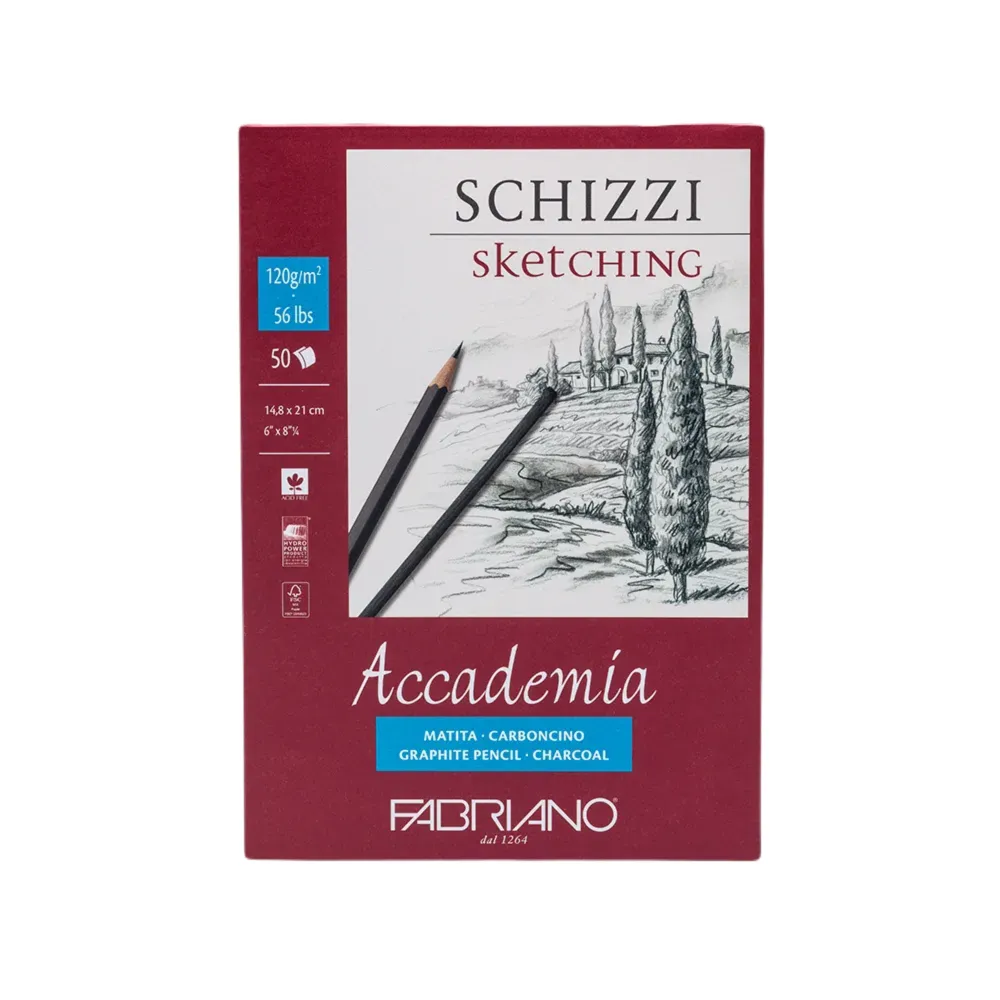190032_001.webp Accademia, blok za crtanje, A5, 120g, 50 lista - Slika 1