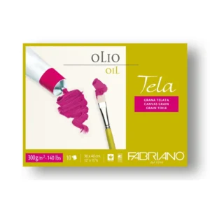 Tela, blok za uljane boje, 30x40, 300g, 10 lista
