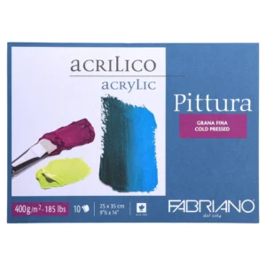 Pittura, blok za akrilne boje, 25x35, 400g, 10 lista