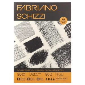 Schizzi, blok za skiciranje, 90g, 80 lista - odaberite format