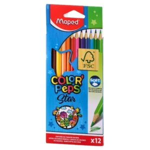 Color peps, drvena boja, 12K, Maped