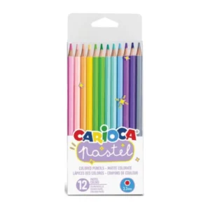 Pastel, drvena boja, pastelne, 12K, Carioca
