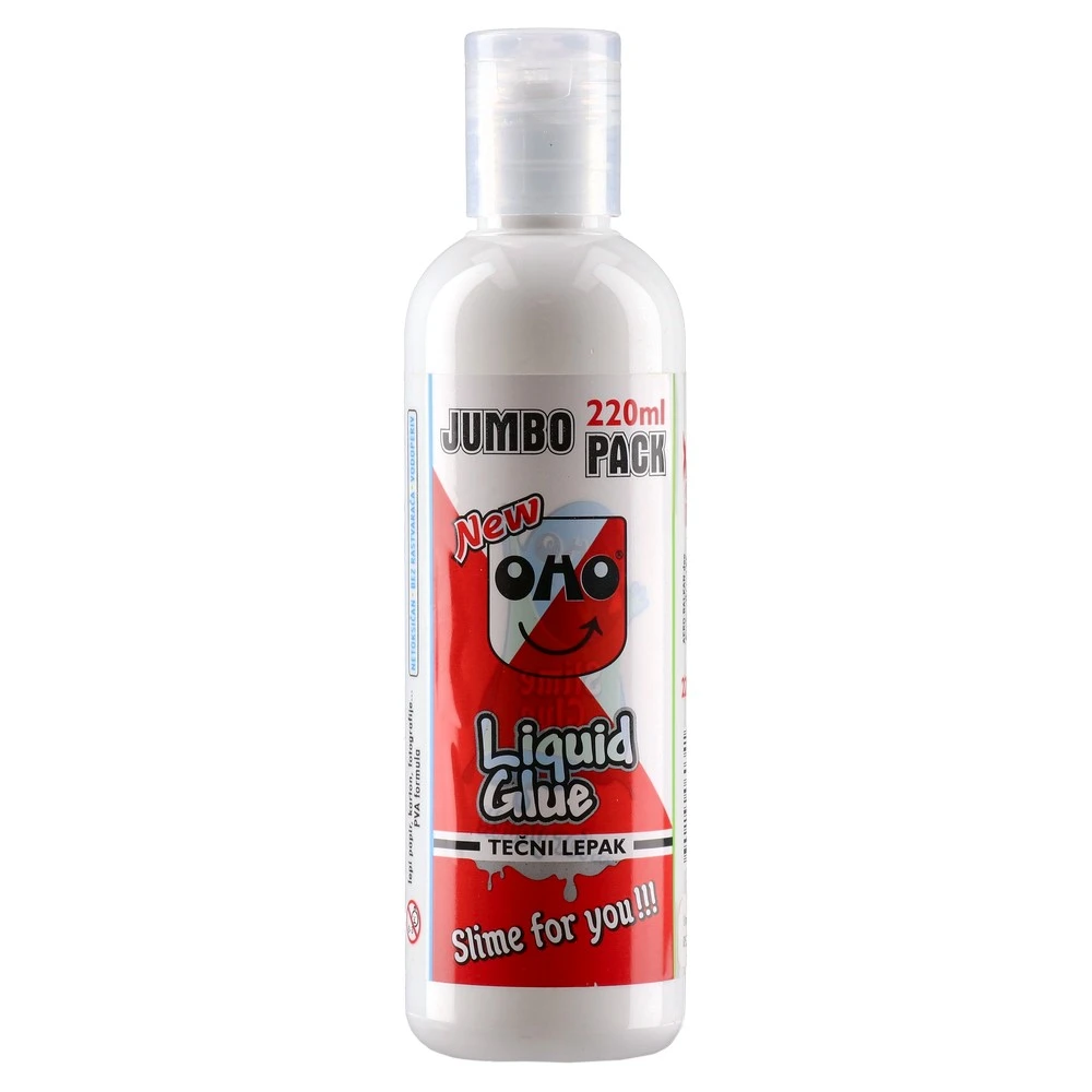 201505_001.webp Oho slime, tečni lepak, transparent, 220ml - Slika 1