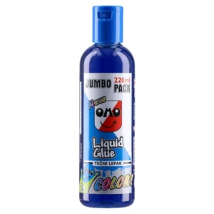 Oho slime, tečni lepak, plava, 220 ml