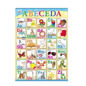 Abeceda, poster, Lastva