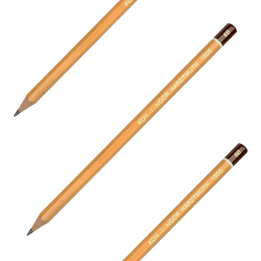 202162_001.webp Profesional, grafitna olovka, 6B, Kohinoor - Slika 1