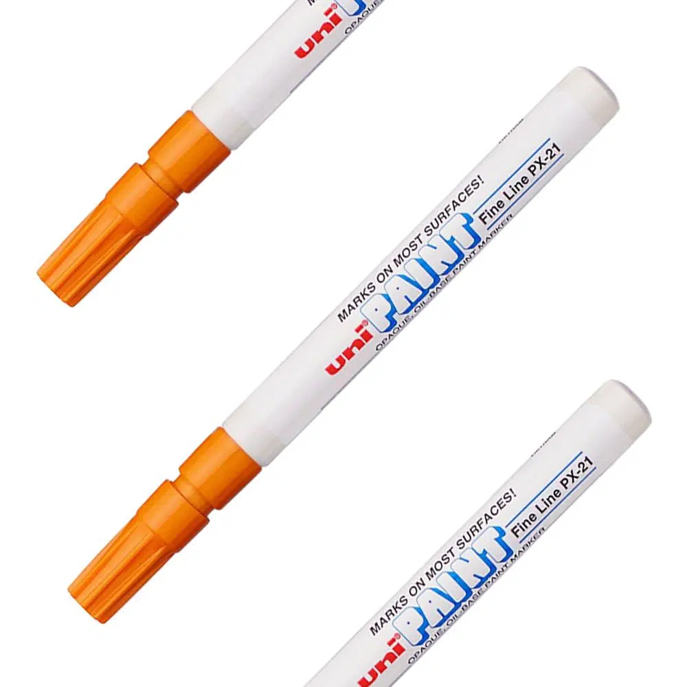 202484_001.webp PX-21, uljani marker, narandžasta, Uni-ball - Slika 1