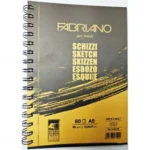 Schizzi, blok, sa spiralom levo, A5, 90gr, 60 lista - Slika 2