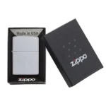 Satin chrome, upaljač, Zippo - Slika 3