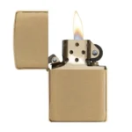 Solid brass, upaljač, Zippo - Slika 2