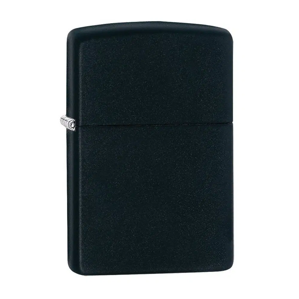 205615_001.webp Black matte, upaljač, Zippo - Slika 1