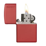 Red matte logo, upaljač, Zippo - Slika 2