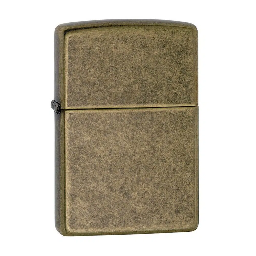 205639_001.webp Antique brass, upaljač, Zippo - Slika 1