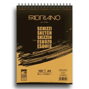 Schizzi, blok, A4, 90gr, 120 lista