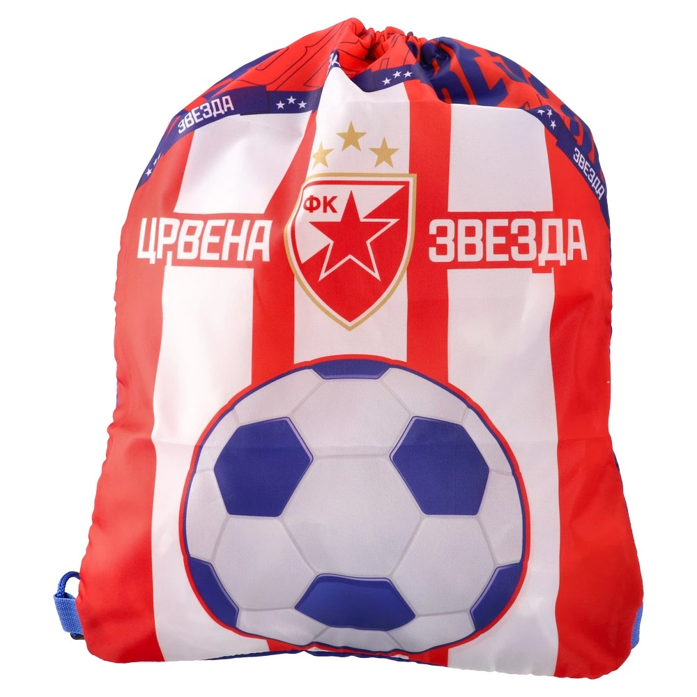 300499_001.webp Talent, torbica za patike sa sigurnosnim sistemom, Crvena zvezda, Football ball - Slika 1