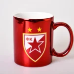 Lungy iron, šolja, keramička, metalik, Crvena zvezda, 350ml, miks - Slika 3