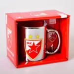 Lungy iron, šolja, keramička, metalik, Crvena zvezda, 350ml, miks - Slika 5