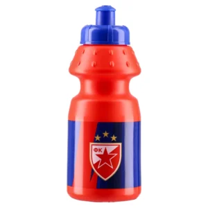 Flowy Class, flašica za vodu, plastična, 350ml, Crvena Zvezda