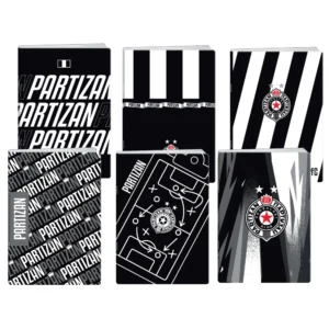 Premium 50, sveska sa UV lakom, Partizan, A4, dikto, 50 lista