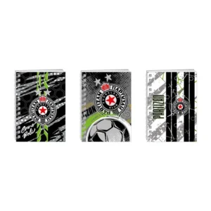 Kolegij spiral 7, blokčić sa spiralom, Partizan, 42 lista, A7