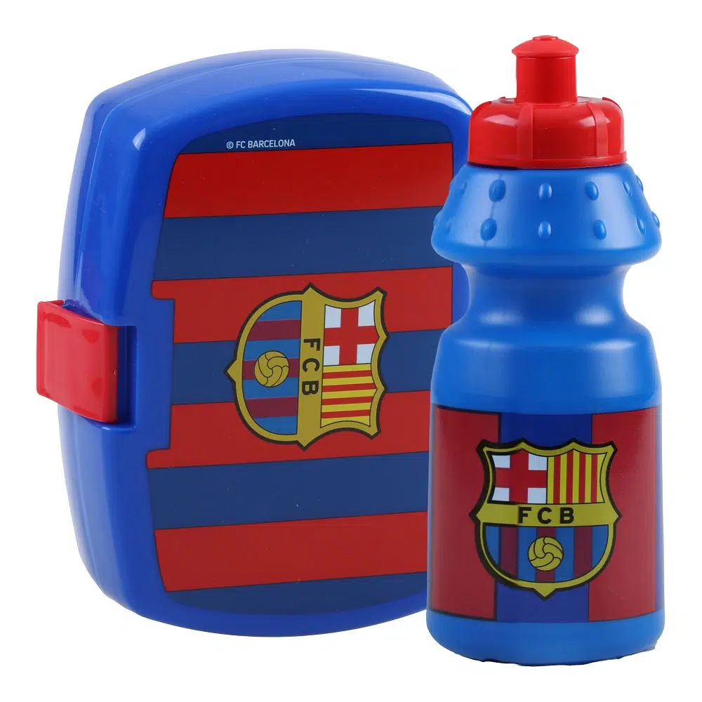 306813_001.webp Lunch box, kutija za užinu i flašica, Barcelona, set - Slika 1