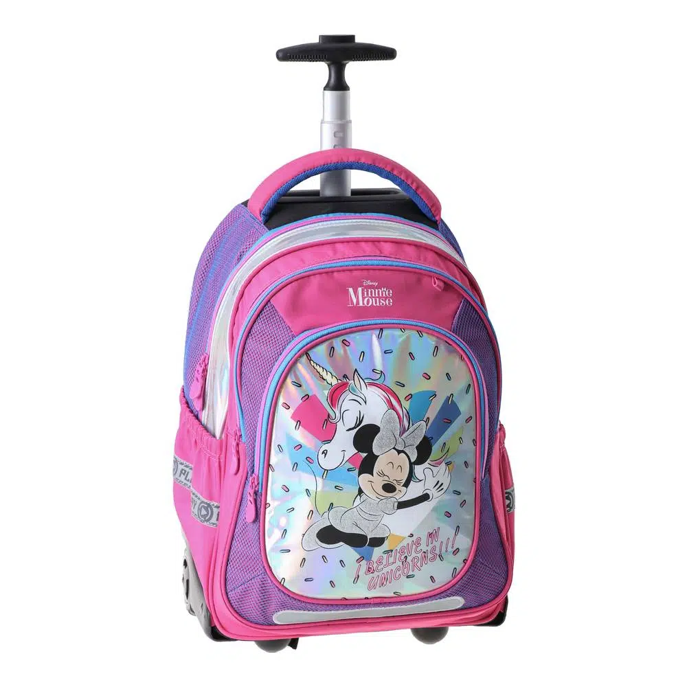 318009_001.webp Trolley, ranac sa tockicima, Minnie Mouse, Belive in unicorn - Slika 1