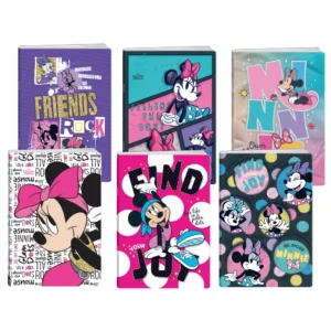 Premium 50, sveska sa šljokicama, Minnie Mouse, A4, latajn, 50 lista