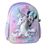 Tico, ranac predškolski 3D, Minnie Mouse, Unicorn party