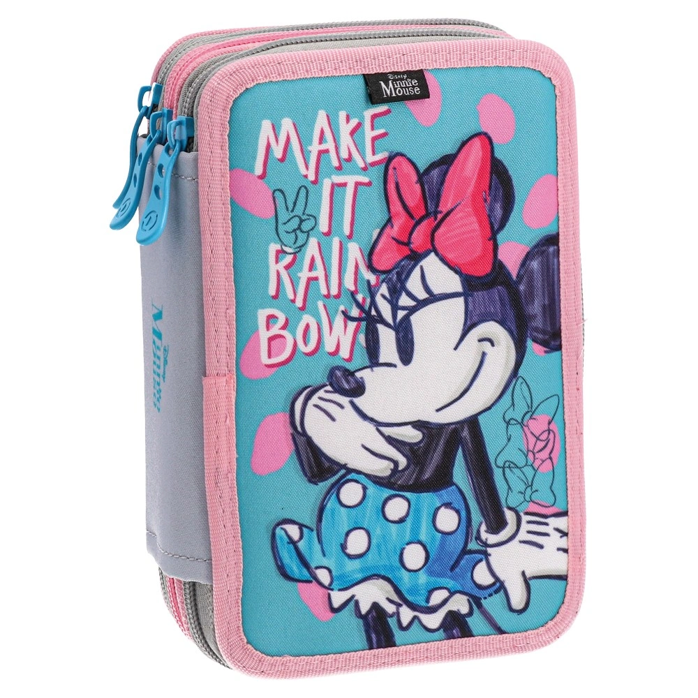 318464_001.webp Triple decker, pernica puna, 3 zipa, Minnie Mouse, Make it rainbows - Slika 1