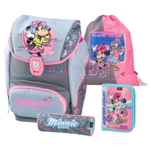 Logic set, ranac anatomski, 4 u 1, Minnie Mouse, Music