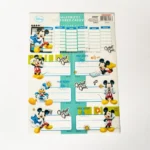 Literacy 210, nalepnice za sveske sa rasporedom časova, Mickey Mouse - Slika 4