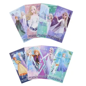 Fun party, pozivnice za rođendan, Frozen