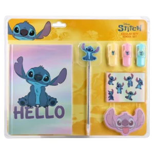 Escolar Sety 8, školski set, Stitch, Boy, 8K