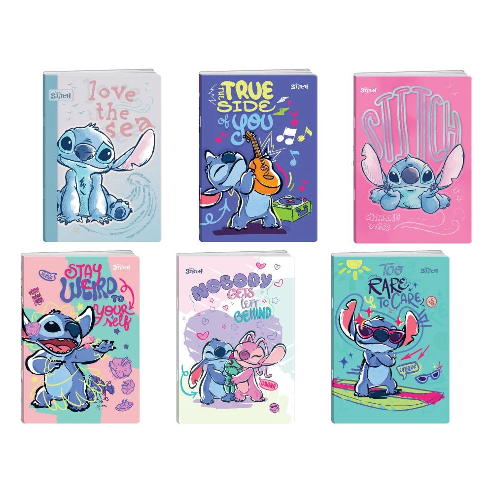 325220_001.webp Premium, sveska, 50 lista, Stitch - odaberite linijaturu - Slika 1