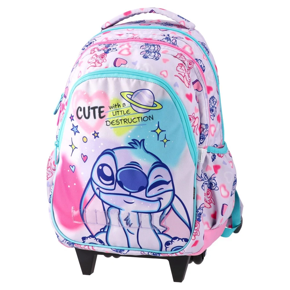 325710_001.webp Trolley, ranac sa točkićima, Stitch, Cute - Slika 1