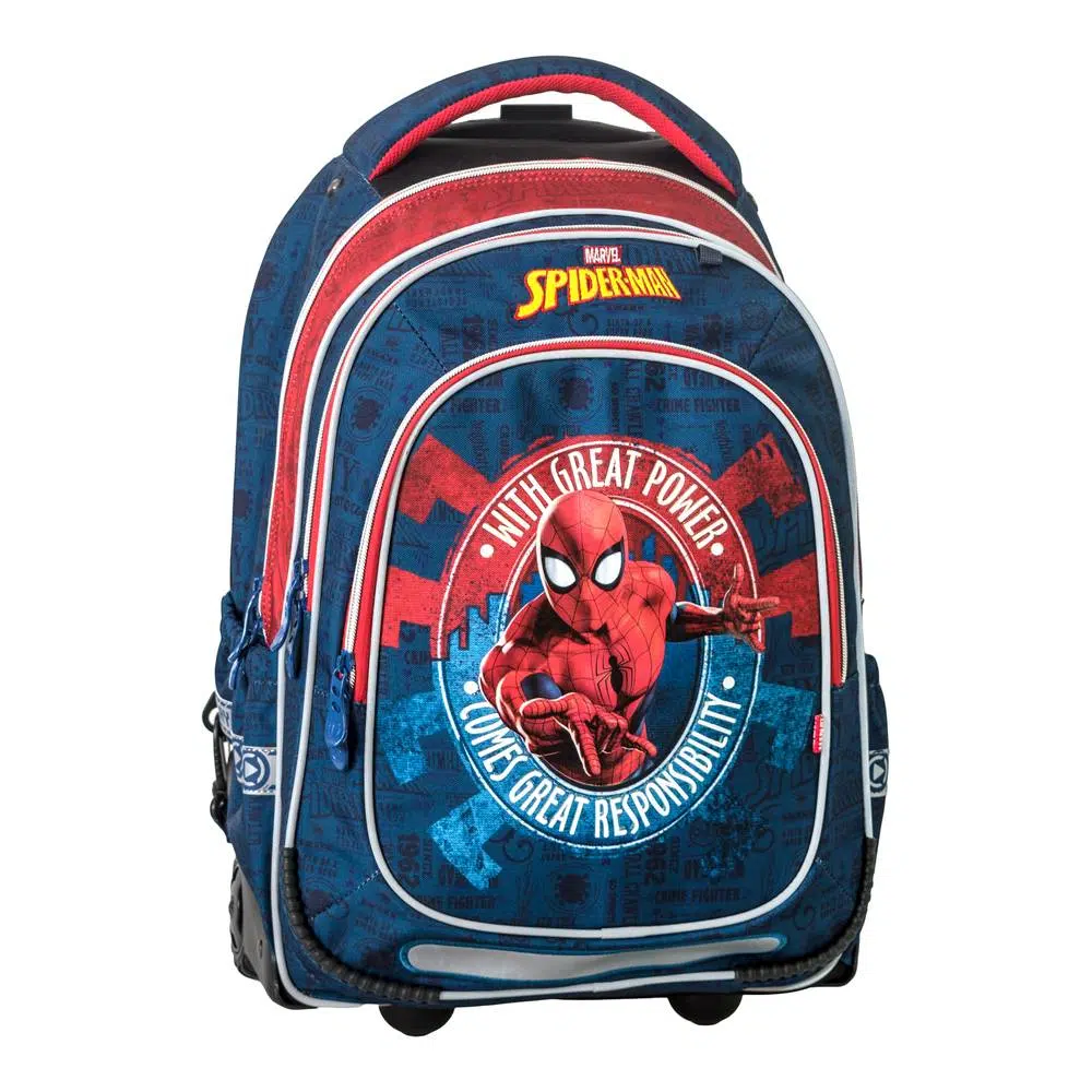 326000_001.webp Trolley, ranac sa točkićima, Spider-Man, Emblem - Slika 1
