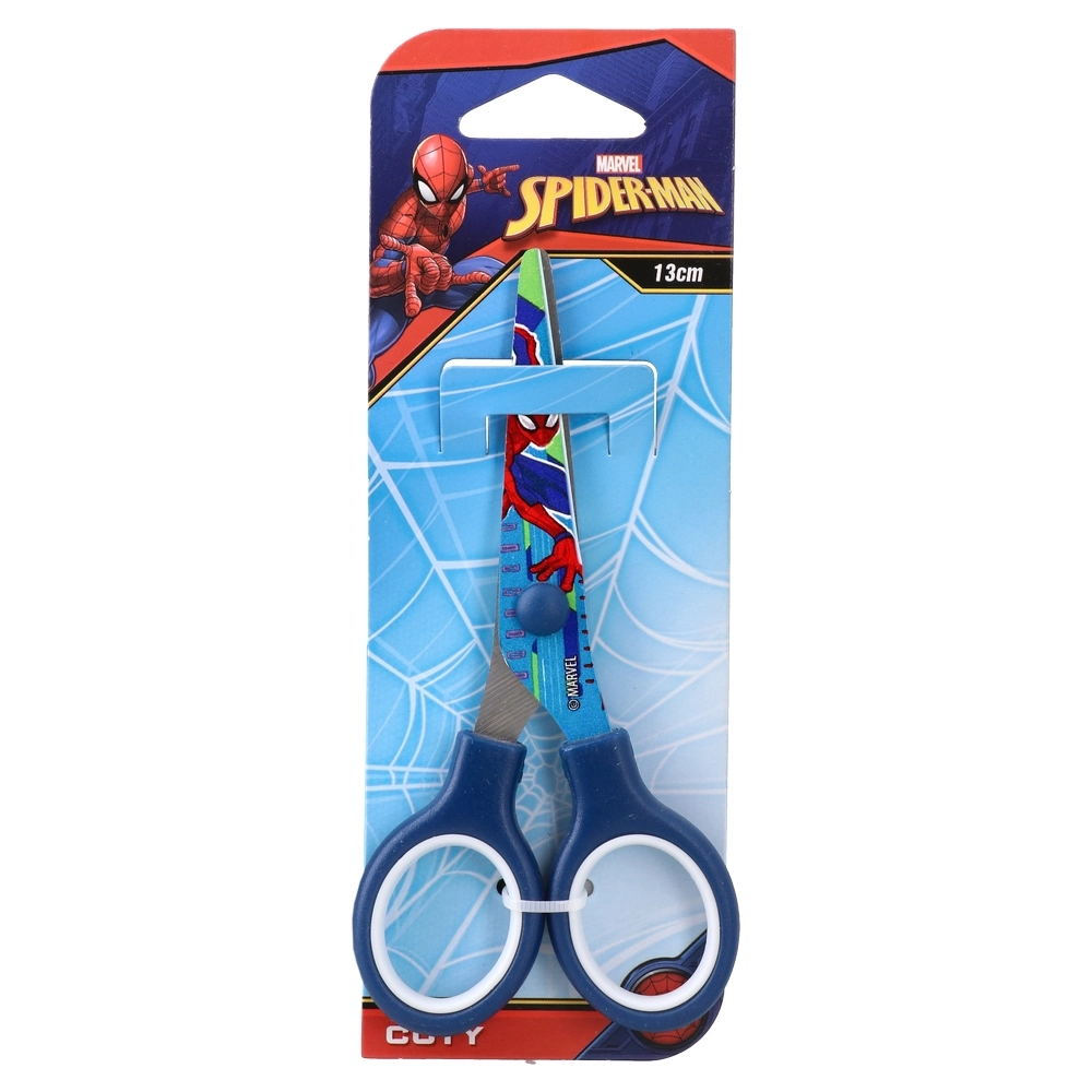 326150_001.webp Cuty, školske makaze, Spider-Man, blister, 13cm - Slika 1