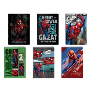 Premium 50, sveska sa UV lakom, Spider-Man, A5, latajn, 50 lista