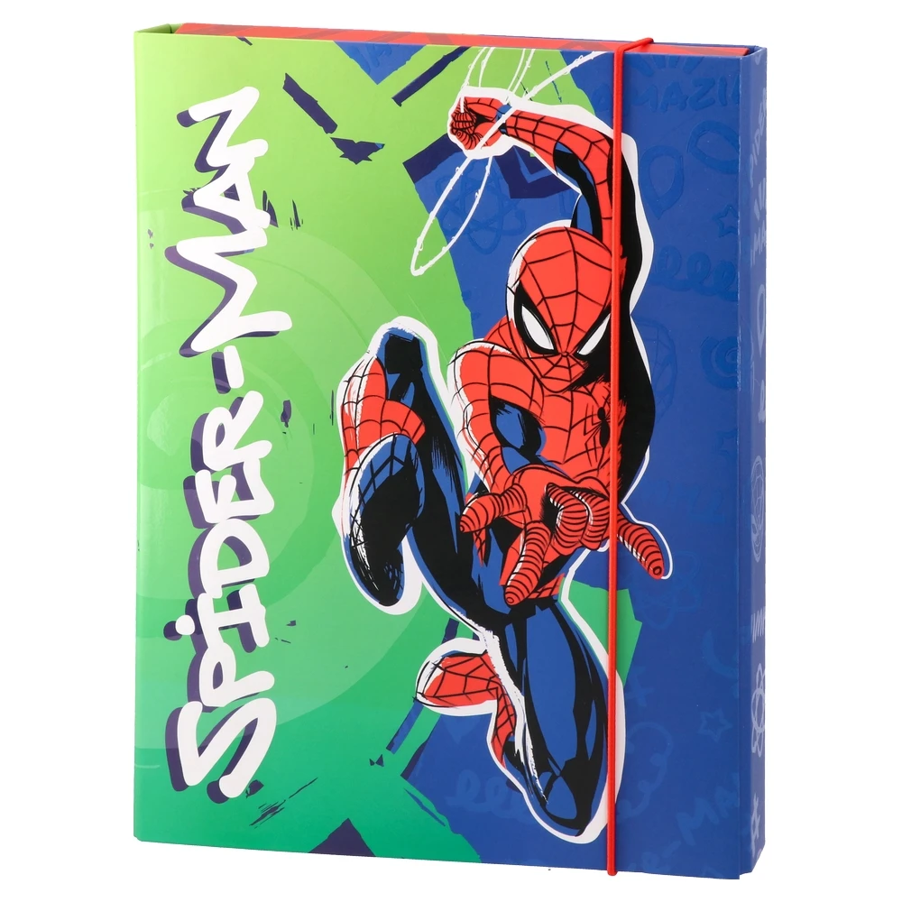 326270_001.webp Apex 40, fascikla sa gumom, A4, 40mm, Spider-Man - Slika 1