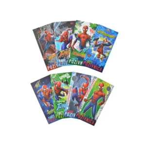Fun party, pozivnice za rođendan, Spider-Man