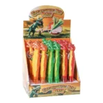 Squeezy pen, hemijska olovka, gumena, tiranosaurus reks, miks - Slika 2