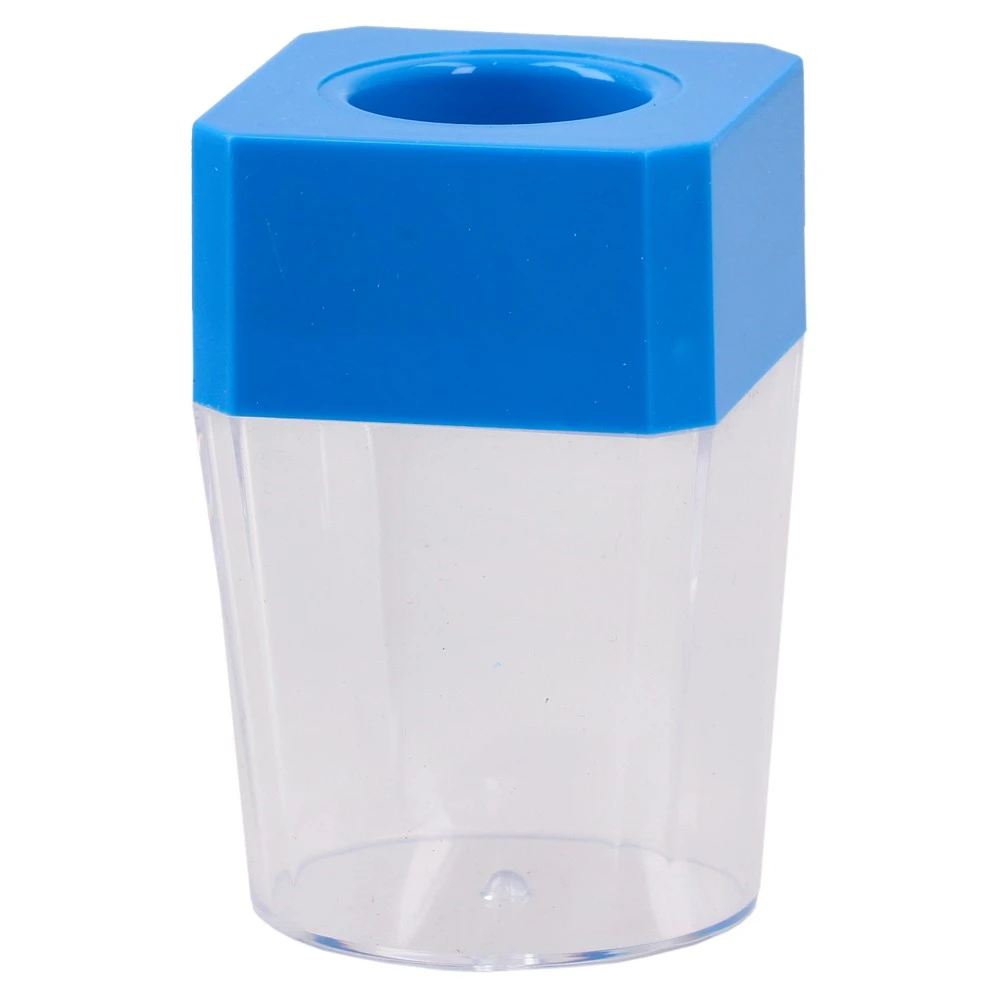 422001_001.webp Clip box, držač za spajalice magnetni, pvc, plava - Slika 1