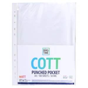 Cott, folija za registrator, 50mic, A4, mat, 100K
