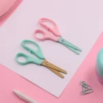 Zircon, makaze, nerđajuči čelik, roze-mint, 13cm,  Bloom - Slika 2