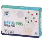 Nexus pins, špenadla u boji, 32mm, 25K