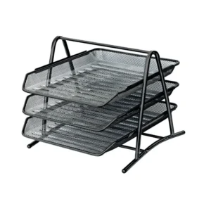 Mesh tray, žičana polica, horizontalna, 3K, crna