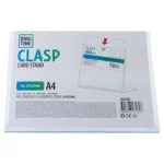 Clasp, stalak za kartice, A4, horizontalni, providan