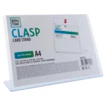 Clasp, stalak za kartice, A4, horizontalni, providan - Slika 2