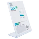 Clasp, stalak za kartice, A5, vertikalni, providan - Slika 2